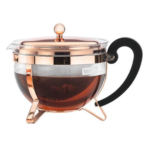 Bodum Chambord Copper Tea Pot 1.3L / 44oz