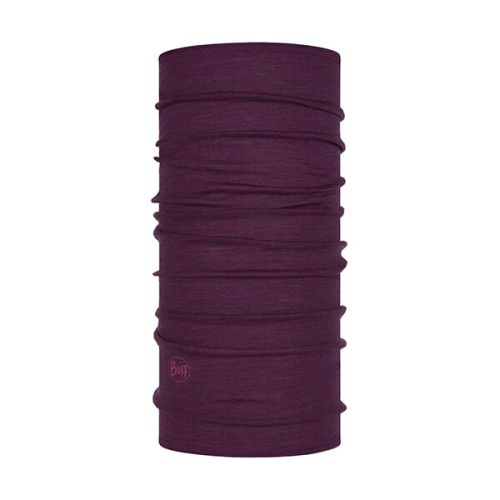 Buff Lightweight Merino Wool Purple Stripes Neckwear