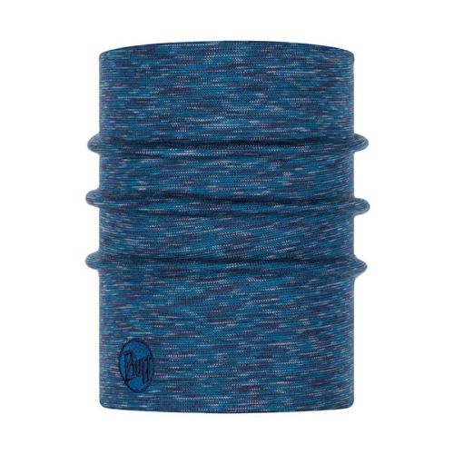 Buff Heavyweight Merino Wool Lake Blue Multi Stripes Neckwear