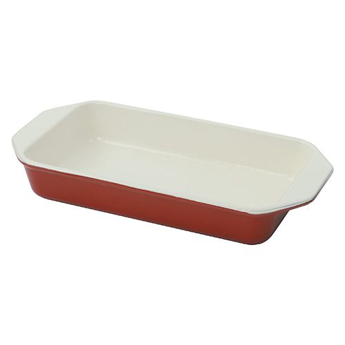 Chasseur Cast Iron Chilli Red Roasting Dish