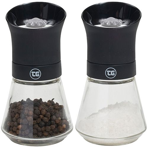 T&G CrushGrind Tip Top Pepper & Salt Mill Set