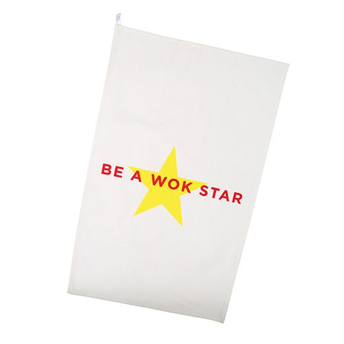 School Of Wok Be A Wok Star Tea Towel