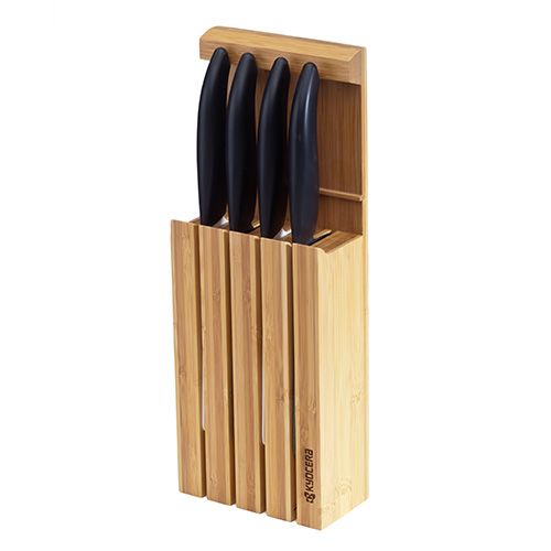 Kyocera Bamboo Knife Block