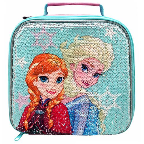 Disney Frozen Shimmer Sequin Lunch Bag