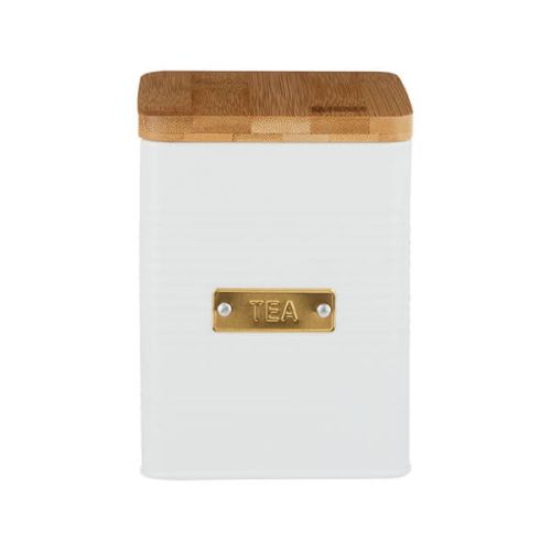 Typhoon Otto White Square Tea Storage Canister