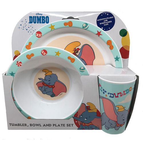 Disney Dumbo 3 Piece Tableware Set