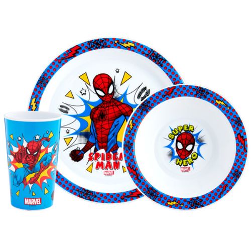 Spider-Man Pop 3 Piece Tableware Set