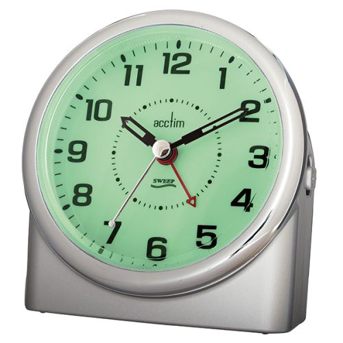 Acctim Central Alarm Clock Silver