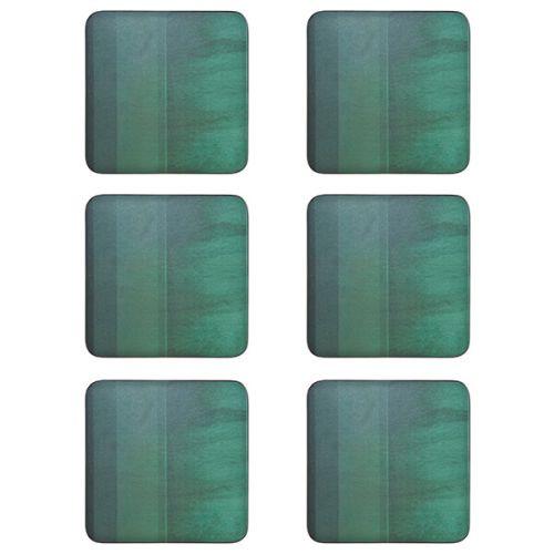 Denby Colours Green 6 Piece Coasters