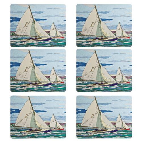 Denby Set Of 6 Sailing Placemats