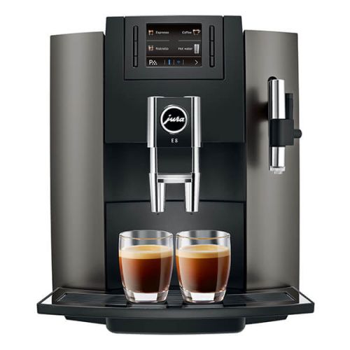 Jura E8 Dark Inox Automatic Coffee Machine