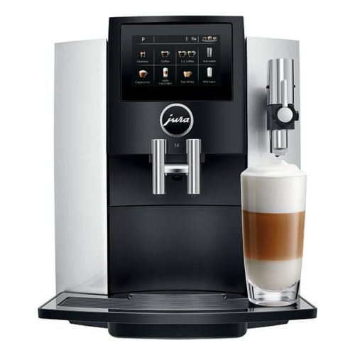 Jura S8 Moonlight Silver Automatic Coffee Machine