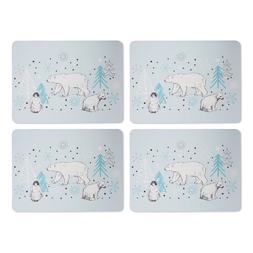 Cooksmart Frosty Morning Set Of 4 Placemats