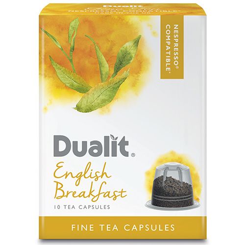 Dualit Fine Tea Nespresso Compatible Capsules English Breakfast Pack Of 10
