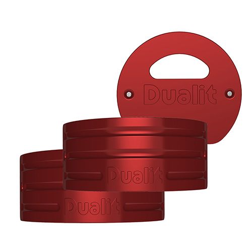Dualit Architect Kettle Apple Candy Red Panel Pack