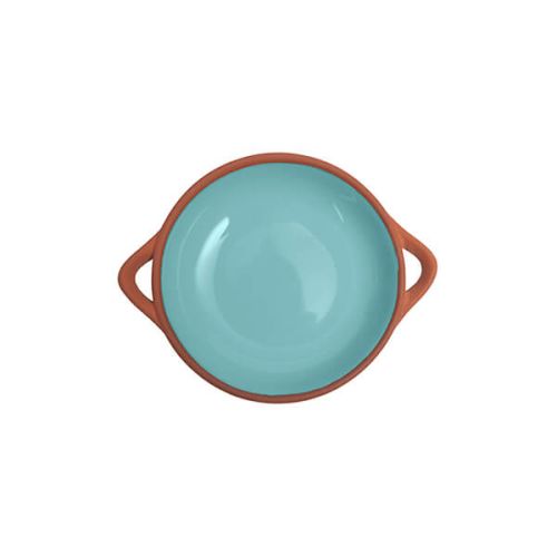 Dexam Sintra Small Glazed Terracotta Tapas Dish Duck Egg