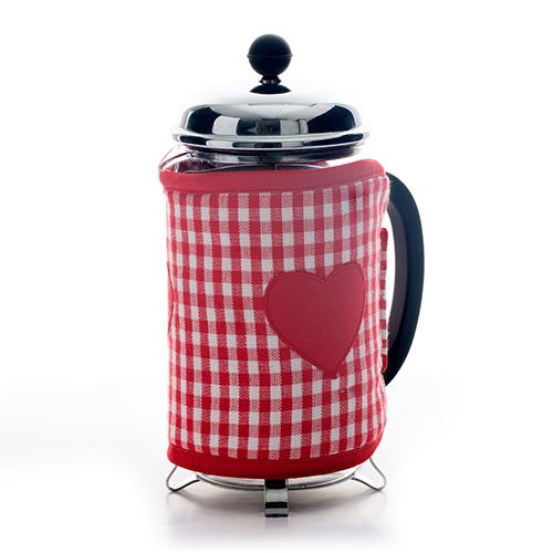 Dexam Rushbrookes Vintage Home Claret Cafetiere Cosy