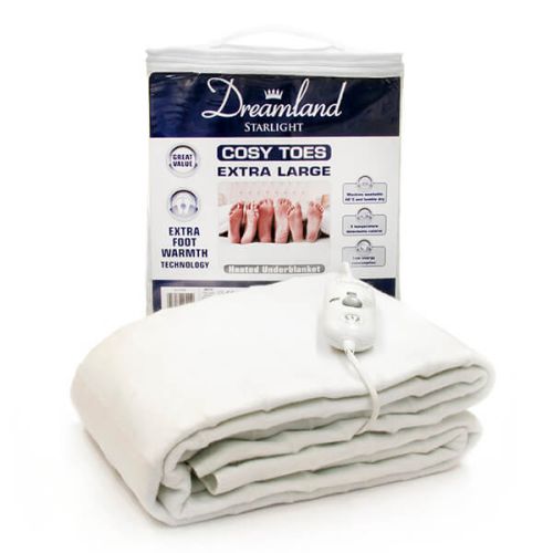 Dreamland Cosy Toes Extra Large Single Heated Underblanket