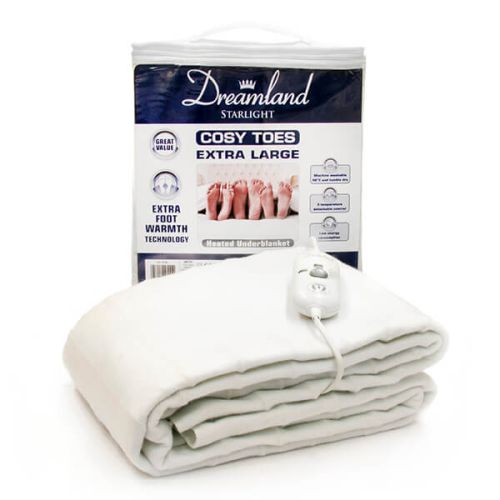 Dreamland Cosy Toes Extra Large Double Heated Underblanket