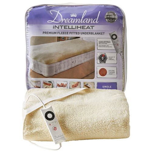 Dreamland Intelliheat Soft Fleece Easy Fitted Underblanket Single