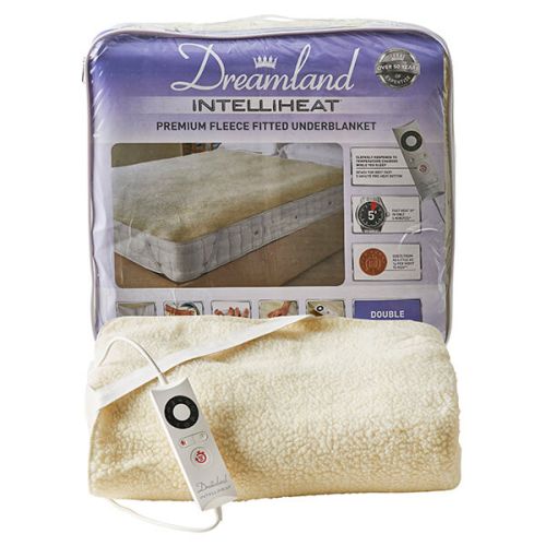 Dreamland Intelliheat Soft Fleece Easy Fitted Underblanket Double