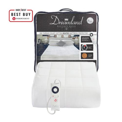 Dreamland Boutique Heated Mattress Protector Single