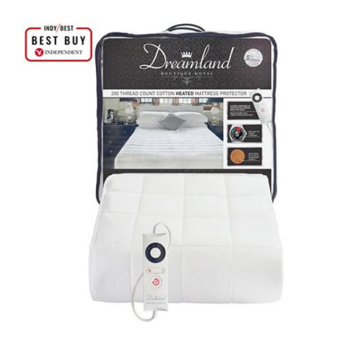 Dreamland Boutique Heated Mattress Protector Double