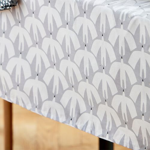 Scion Living Pajaro Grey Tablecloth 140 x 180cm