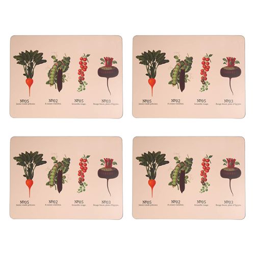 RHS Benary Vegetables Set of 4 Placemats