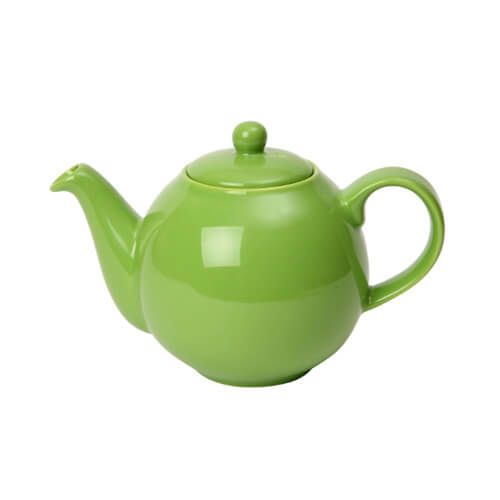 London Pottery 2 Cup Globe Teapot Greenery