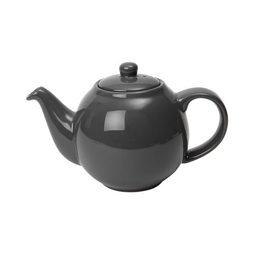 London Pottery 2 Cup Globe Teapot Granite Grey