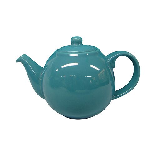 London Pottery 2 Cup Globe Teapot Bora Blue
