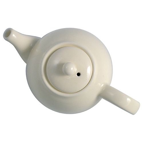 London Pottery 10 Cup Globe Teapot Ivory