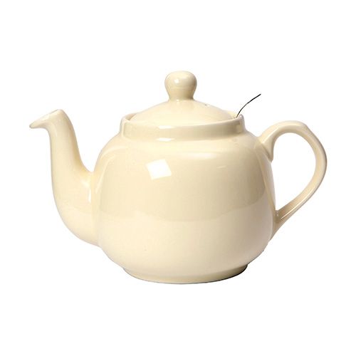 London Pottery 4 Cup Farmhouse Filter Teapot Ivory