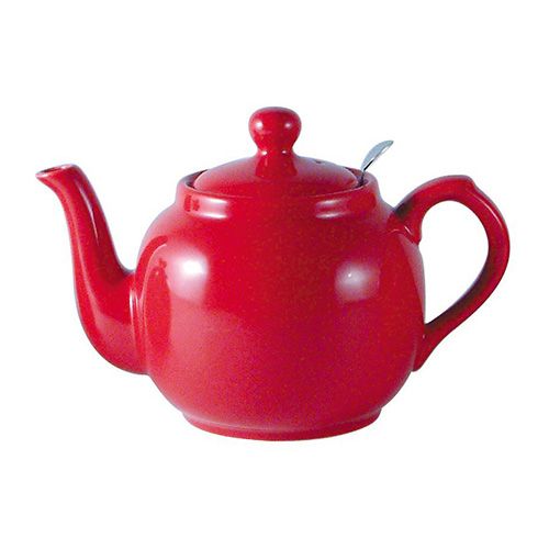 London Pottery 6 Cup Farmhouse Filter Teapot Red