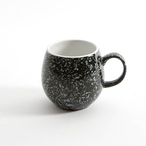 London Pottery Pebble Mug Flecked Black