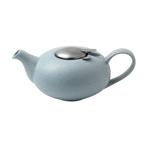 London Pottery Pebble Filter 2 Cup Teapot Light Blue