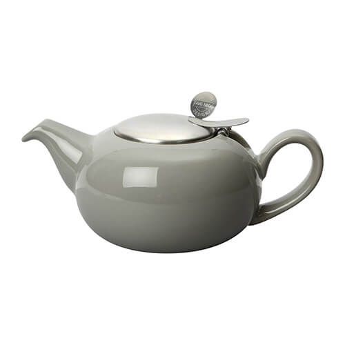 London Pottery Pebble Filter 4 Cup Teapot Gloss Grey