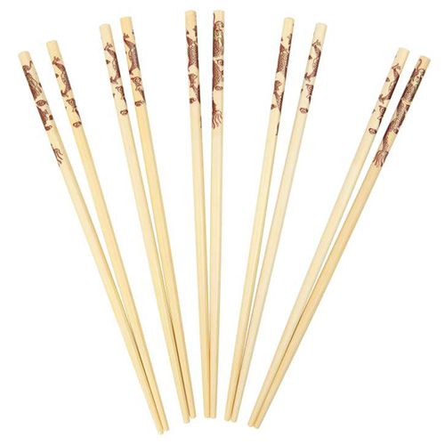 Dexam Swift Bamboo Chopsticks Set Of 10