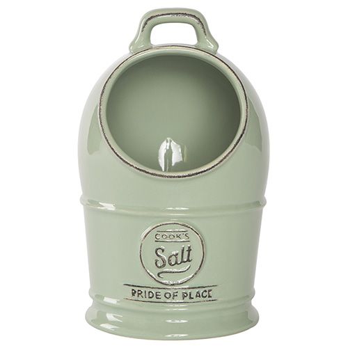 T&G Pride Of Place Salt Jar Old Green