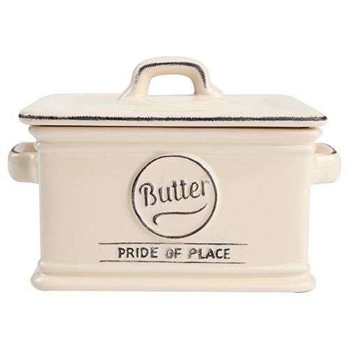 T&G Pride Of Place Butter Dish Old Cream
