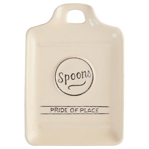 T&G Pride Of Place Spoon Rest Old Cream