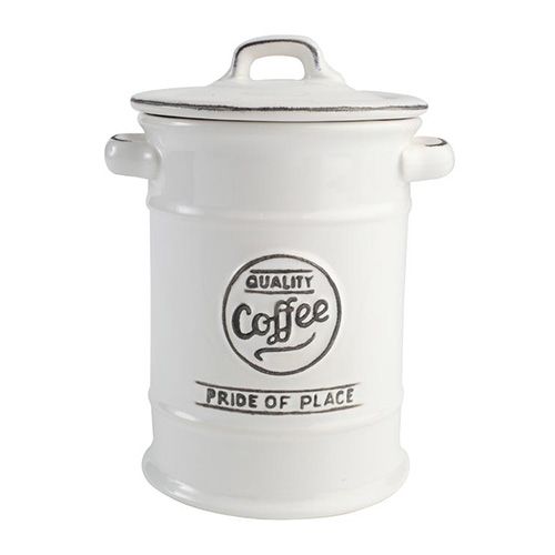 T&G Pride Of Place Coffee Jar White