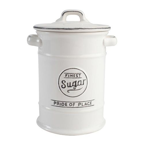 T&G Pride Of Place Sugar Jar White