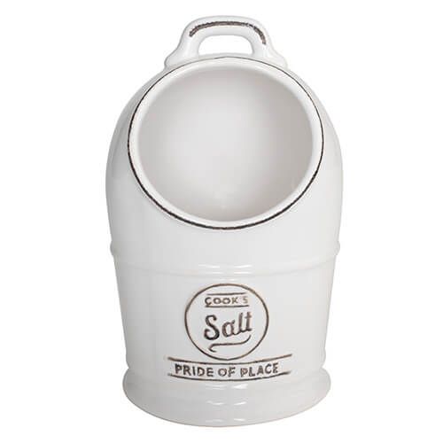 T&G Pride Of Place Salt Jar White