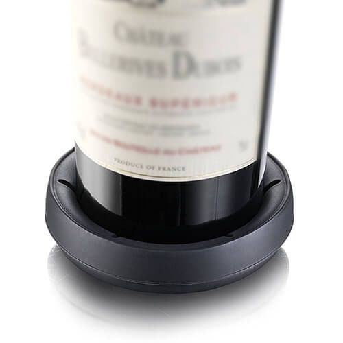 Vacu Vin Bottle Coaster Dark Grey