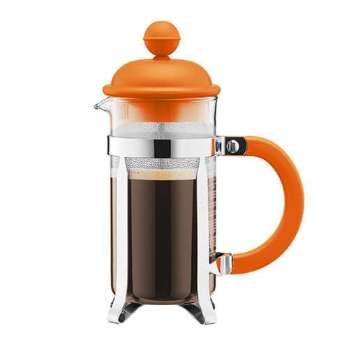 Bodum Caffettiera Coffee Maker 3 Cup Orange