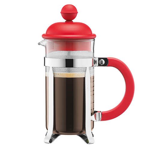 Bodum Caffettiera Coffee Maker 8 Cup Red