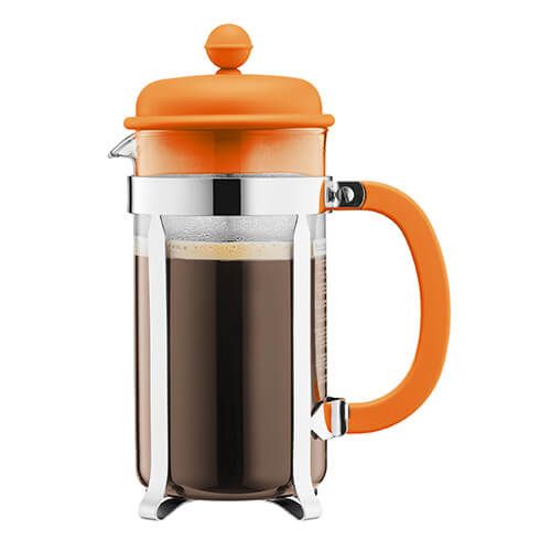 Bodum Caffettiera Coffee Maker 8 Cup Orange
