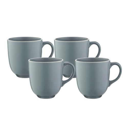 Mason Cash Classic Collection Grey Set Of 4 Mugs